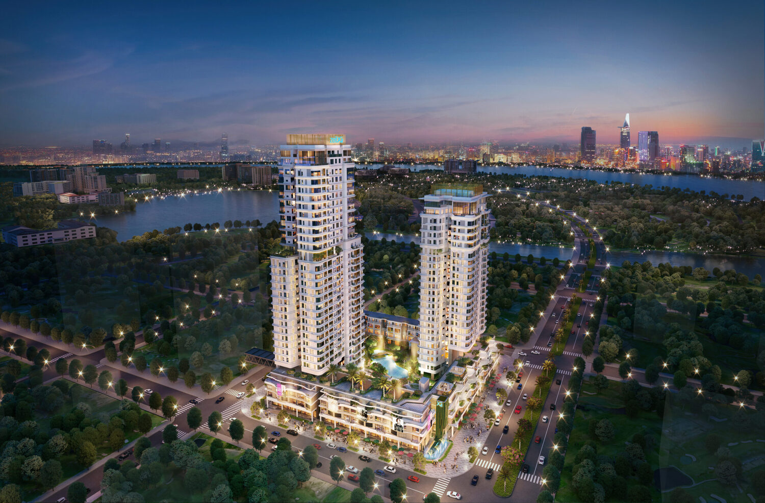 Thủ Thiêm Zeit River